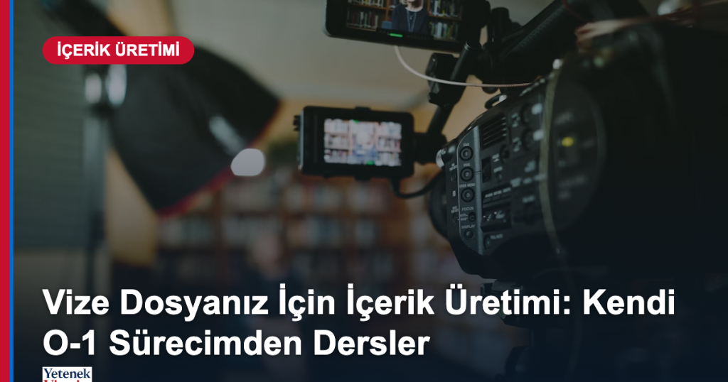 Video kamera prodüksiyonu - içerik üretimi